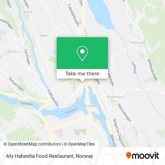 Afy Habesha Food Restaurant map