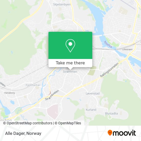 Alle Dager map