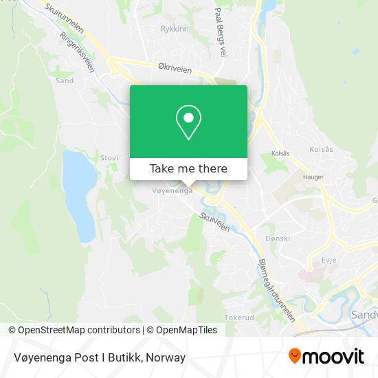 Vøyenenga Post I Butikk map