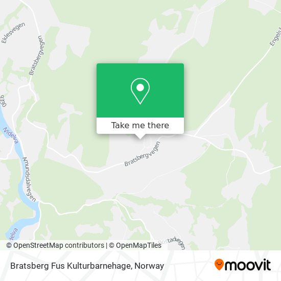 Bratsberg Fus Kulturbarnehage map