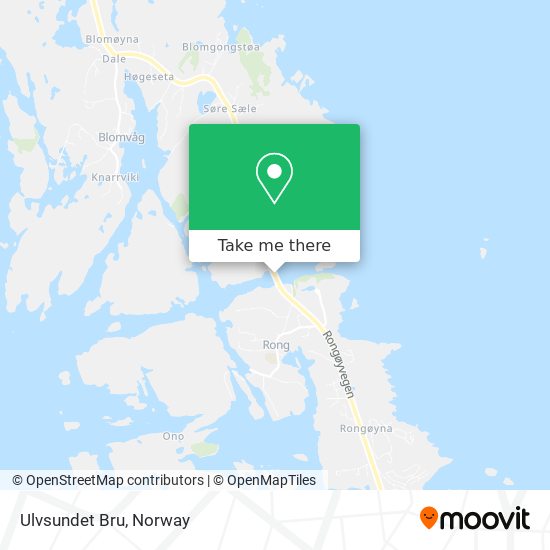 Ulvsundet Bru map