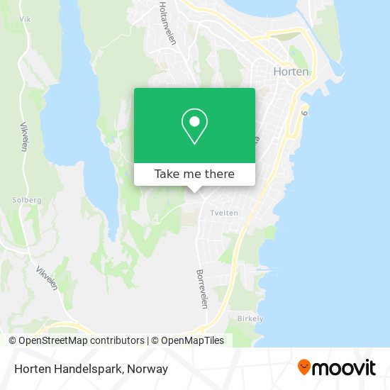 Horten Handelspark map