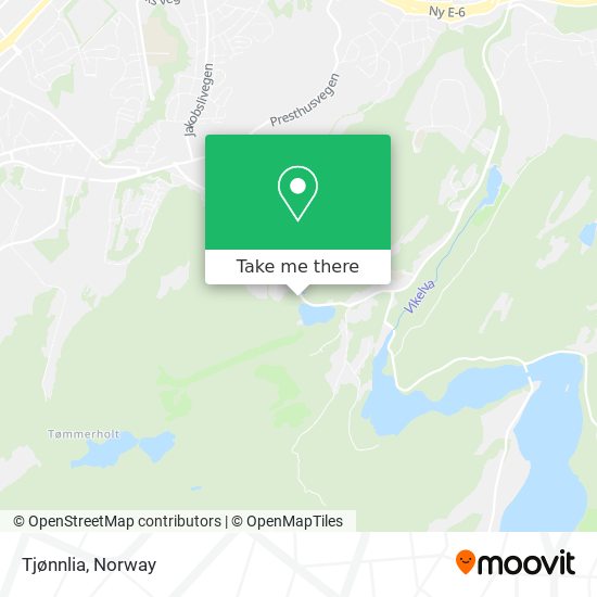 Tjønnlia map