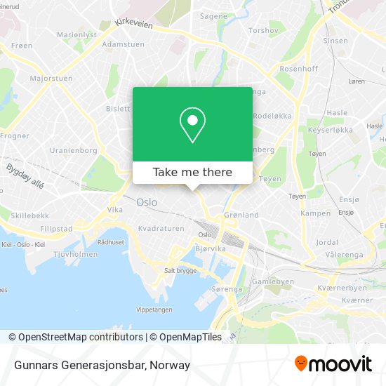 Gunnars Generasjonsbar map