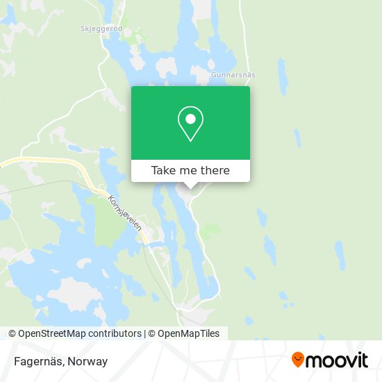 Fagernäs map