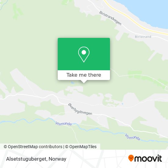 Alsetstuguberget map