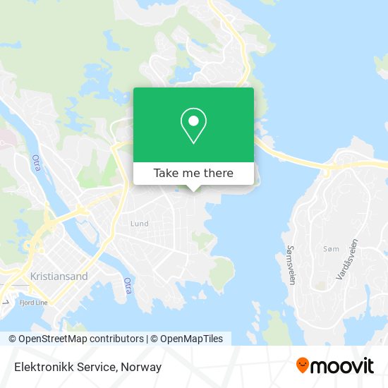 Elektronikk Service map