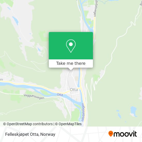 Felleskjøpet Otta map