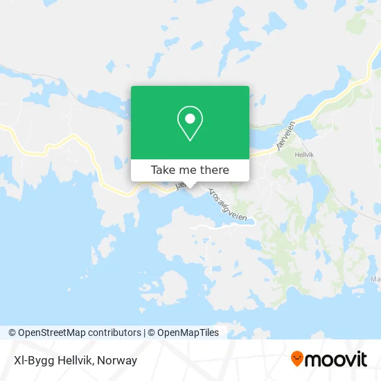 Xl-Bygg Hellvik map