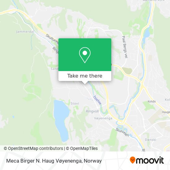 Meca Birger N. Haug Vøyenenga map