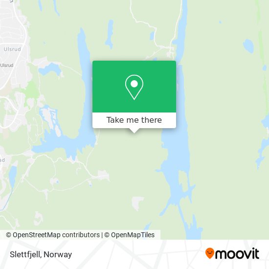 Slettfjell map