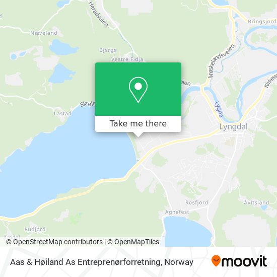 Aas & Høiland As Entreprenørforretning map