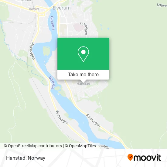 Hanstad map
