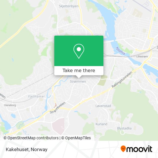 Kakehuset map