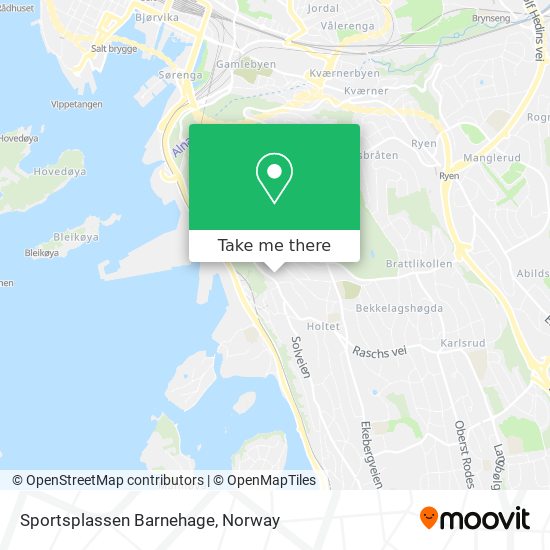 Sportsplassen Barnehage map
