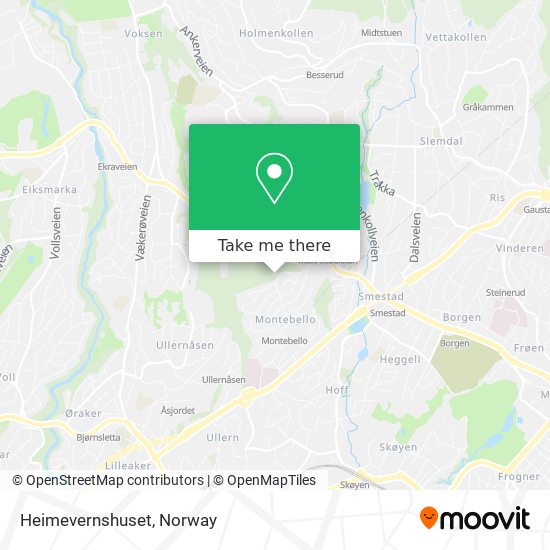 Heimevernshuset map