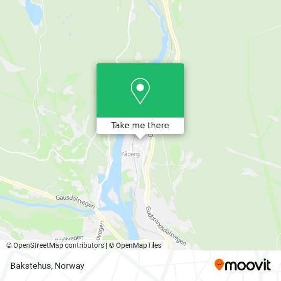 Bakstehus map