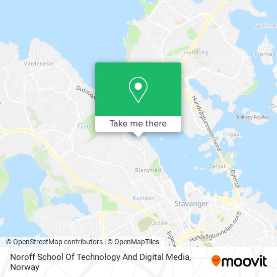 Noroff School Of Technology And Digital Media map