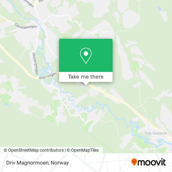 Driv Magnormoen map