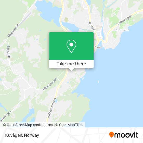 Kuvågen map