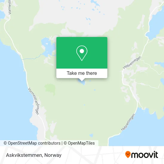 Askvikstemmen map