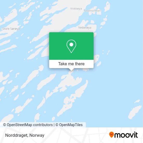 Norddraget map