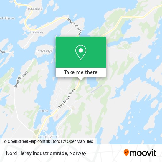 Nord Herøy Industriområde map