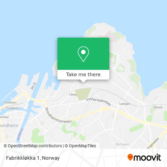 Fabrikkløkka 1 map