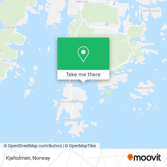 Kjeholmen map