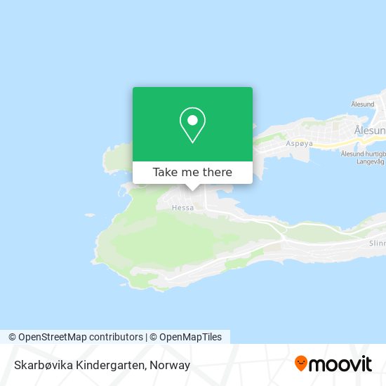 Skarbøvika Kindergarten map