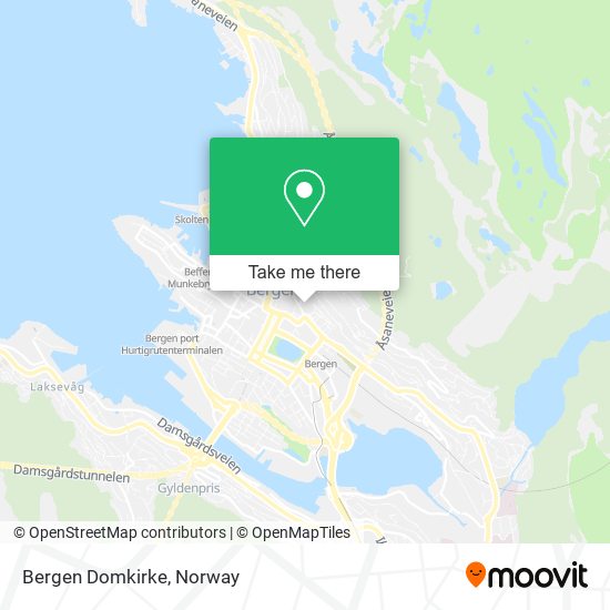 Bergen Domkirke map