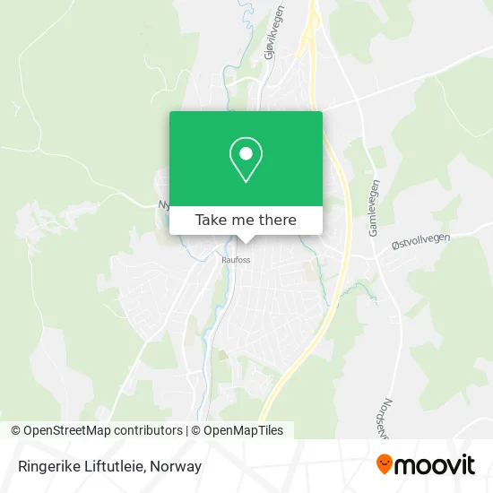 Ringerike Liftutleie map