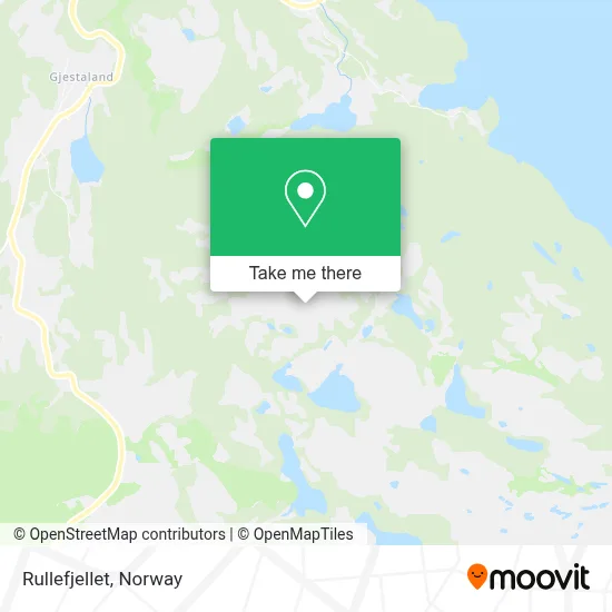 Rullefjellet map