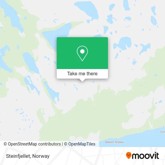 Steinfjellet map