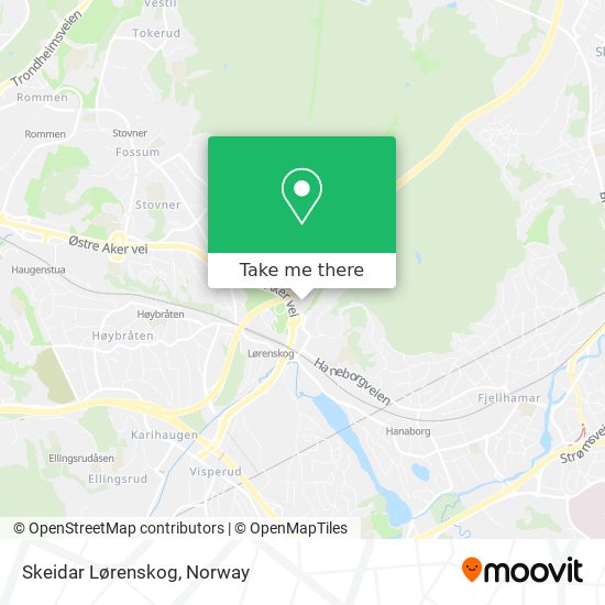 Skeidar Lørenskog map