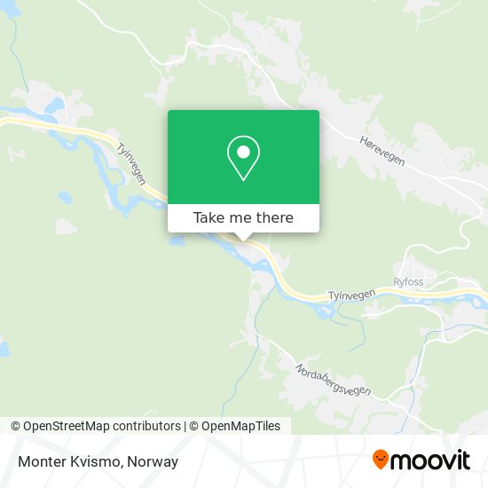 Monter Kvismo map