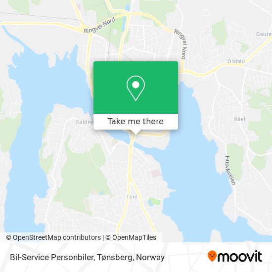 Bil-Service Personbiler, Tønsberg map
