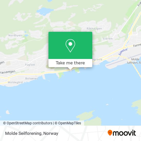 Molde Seilforening map