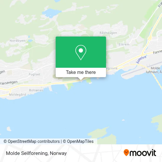 Molde Seilforening map