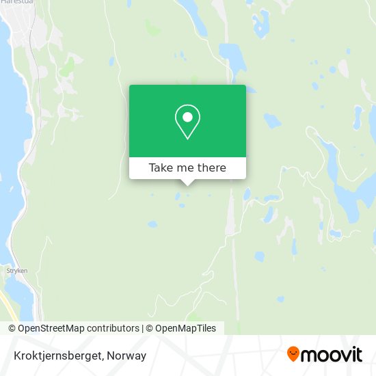 Kroktjernsberget map