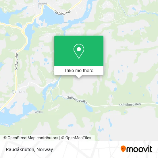 Raudåknuten map