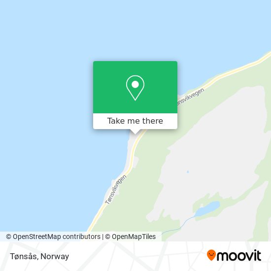 Tønsås map