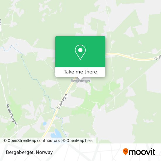 Bergeberget map