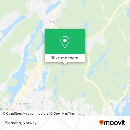 Bjørnebo map