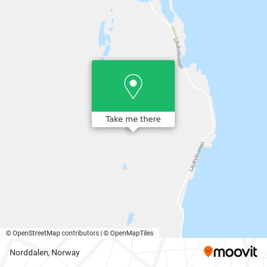 Norddalen map