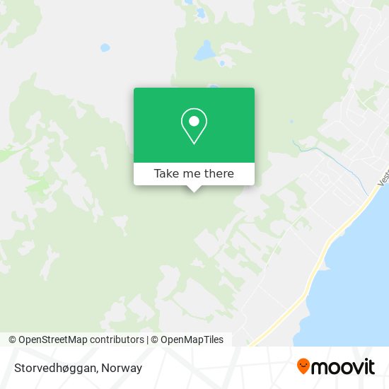 Storvedhøggan map