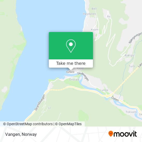 Vangen map