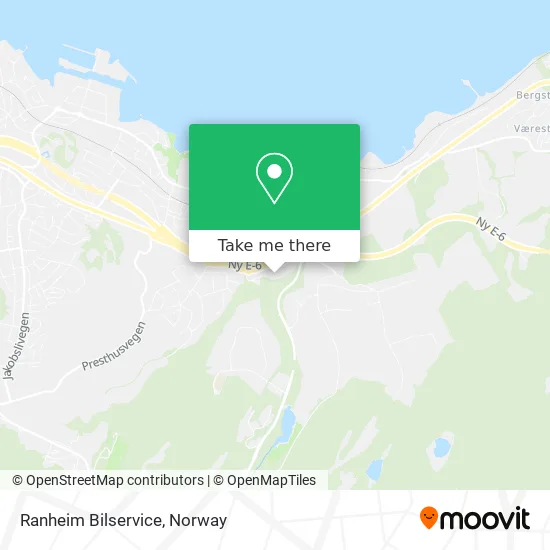 Ranheim Bilservice map
