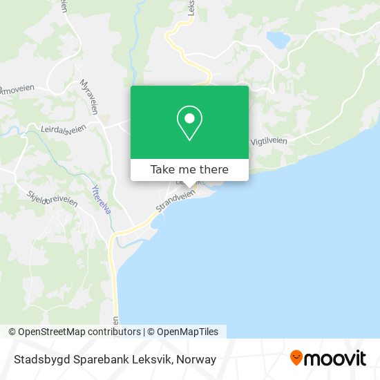 Stadsbygd Sparebank Leksvik map