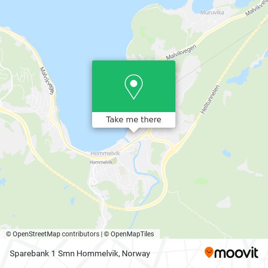 Sparebank 1 Smn Hommelvik map